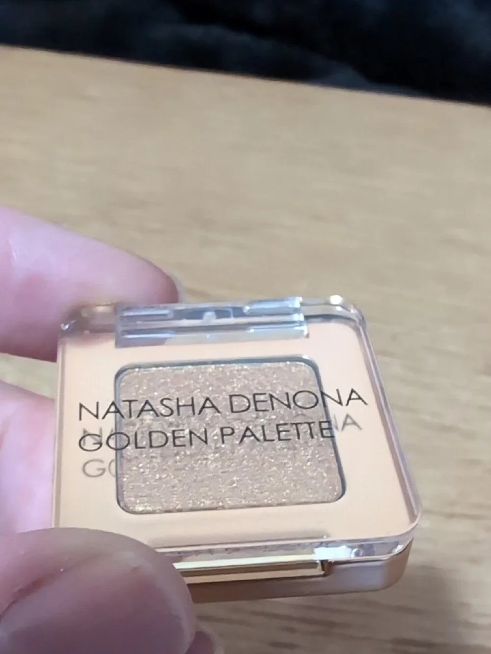 Natasha Denona Single-Pan Shimmer Eyeshadow — Metallic Gold